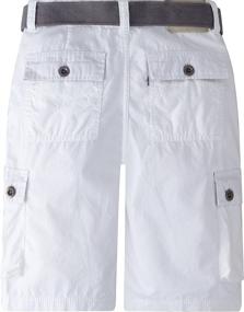 img 3 attached to Levis Cargo Shorts Olive Forest - 👖 Trendy Boys' Clothing and Shorts for Any Adventure