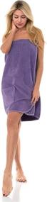 img 2 attached to TowelSelections Women's Adjustable Cotton Terry Spa Shower Bath Gym Cover Up: The Ultimate Multi-purpose Wrap