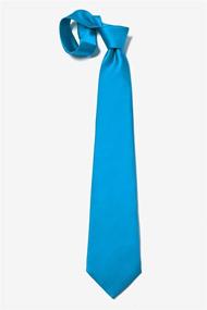 img 2 attached to 👔 Premium Silk Extra Long Men's Accessories: Blue Aster Ties, Cummerbunds & Pocket Squares
