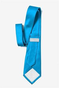 img 3 attached to 👔 Premium Silk Extra Long Men's Accessories: Blue Aster Ties, Cummerbunds & Pocket Squares