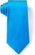 👔 premium silk extra long men's accessories: blue aster ties, cummerbunds & pocket squares logo