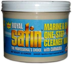 img 3 attached to 🚤 Garry's Royal Satin Marine & RV ONE STEP Cleaner Wax (1 Quart): Superior Cleaning and Waxing Solution for Boats and Recreational Vehicles
