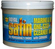 🚤 garry's royal satin marine & rv one step cleaner wax (1 quart): superior cleaning and waxing solution for boats and recreational vehicles logo