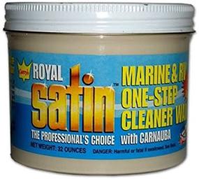 img 1 attached to 🚤 Garry's Royal Satin Marine & RV ONE STEP Cleaner Wax (1 Quart): Superior Cleaning and Waxing Solution for Boats and Recreational Vehicles
