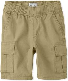 img 4 attached to 👦 Boys' Pull-on Cargo Shorts from The Children's Place