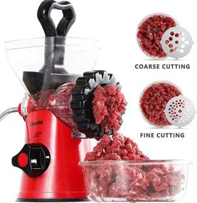 img 2 attached to 3-IN-1 Heavy Duty Manual Meat Grinder: Sausage Maker, Mincer, and Cookie Attachment