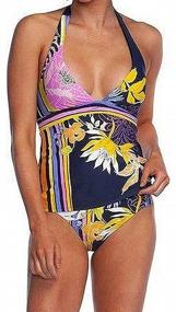 img 4 attached to Trina Turk Womens Tankini Swimsuit Women's Clothing