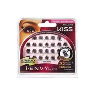 💋 kiss i-envy trio ultra black medium lashes for enhanced seo logo