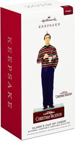 img 2 attached to 🎄 Stunning 2019 Year Dated Hallmark Keepsake Ornament: National Lampoon's Christmas Vacation Clark's Cup of Cheer with Sound