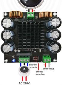 img 1 attached to 🔊 HiLetgo TDA8954TH Цифровая плата усилителя 420W режим BTL HiFi Моно-канал, высокая мощность усилителя класса D