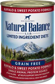 img 4 attached to 🐶 Natural Balance Limited Ingredient Diet Adult Grain-Free Canned Dog Food in 13 Ounce Cans - Protein Options: Duck, Venison, Buffalo, Fish, or Chicken - Pack of 12