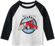 👕 lalama toddler sweatshirts pullover t shirts for boys' clothing logo