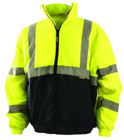 img 4 attached to 🧥 Enhanced Safety with High Visibility Yellow Jacket - Size L