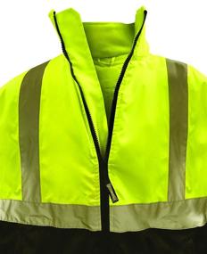 img 1 attached to 🧥 Enhanced Safety with High Visibility Yellow Jacket - Size L
