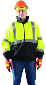 img 3 attached to 🧥 Enhanced Safety with High Visibility Yellow Jacket - Size L