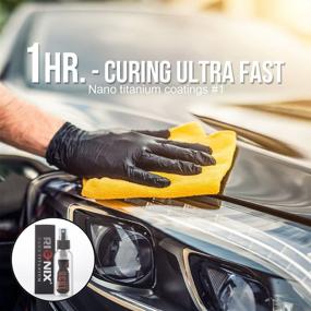 img 3 attached to 🚗 RIONIX LB38 Premium Nano Titanium Coating: Ultra Fast Spray Car Wax for Automobiles - No Heater Needed - Long-lasting Protection - 3.4 fl. oz.