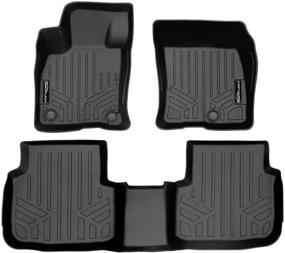 img 4 attached to 🚘 2020-2021 Ford Escape NO Hybrid SMARTLINER SA0477/B0477: Black Interior Protection