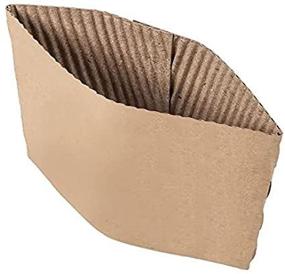 img 2 attached to ☕️ Pantryware Essentials PE Coffee Sleeves - Pack of 100, Fits 10 oz. to 20 oz. Cups, Natural Kraft - Boost your brand with the NEW coffee sleeve!