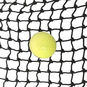 img 2 attached to Ultimate Protection for Golfers: Just For Nets #24 Nylon Golf High Impact Net in Sleek Black