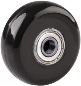 img 1 attached to 🧳 ORO 1 Pair Luggage Wheels Replacement - Choose from 45mm to 90mm Sizes with Durable 8mm Bearings - Ideal for Suitcase, Inline Outdoor Skate, and Caster Board