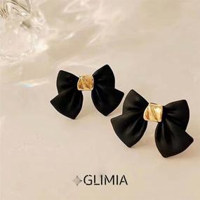 img 1 attached to 💎 Glimia Vintage Steel Women's Earring: Chic, Elegant Fashion Jewelry for Parties, Formals, and Dinners