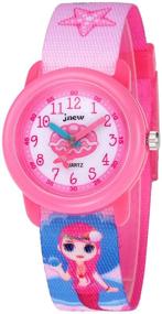 img 4 attached to 🌈 Kids' Waterproof Teaching Watches: Fun and Functional Timepieces for Toddler Girls