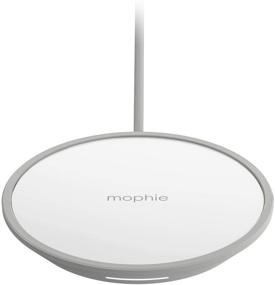 img 3 attached to 🔋 mophie Wireless Charge Pad - Apple Optimized - 7.5W Qi Wireless Technology for Apple Airpods, iPhone 11, 11 Pro, 11 Pro Max, XR, XS Max, X/XS, 8 and 8 Plus - Polished White" -> "mophie Apple Optimized Wireless Charge Pad - 7.5W Qi Technology for Airpods, iPhone 11 Pro Max, XR, XS, 8 Plus - Polished White