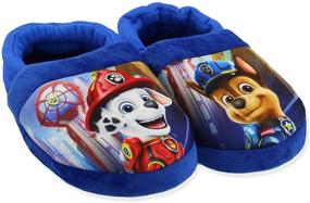 img 2 attached to 🐾 Adorable Patrol Chase Marshall Toddler Slippers: Perfect Boys' Shoes and Slippers