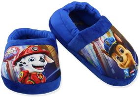 img 4 attached to 🐾 Adorable Patrol Chase Marshall Toddler Slippers: Perfect Boys' Shoes and Slippers