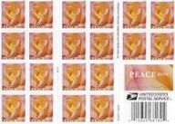 peace rose forever usps stamp (1 booklet, 20 stamps) scott 5260 logo