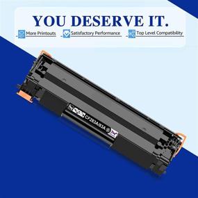 img 3 attached to 🖨️ HaloFox Compatible Toner Cartridge 4-Pack for HP 83A CF283A - High Quality Replacement for HP Pro MFP M201dw M225dw M125nw M127fw M127fn Printer (Black)