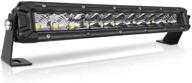 rigidhorse 12 inch led light bar: high-performance single row flood & spot beam combo for off-road adventures logo