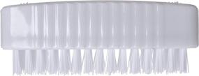 img 2 attached to 🧼 Carlisle Sparta Plastic Block Hand and Nail Brush, Polypropylene Bristles, 1-1/2&#34; x 3-1/2&#34; (Case of 24)