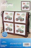 janlynn stamped cross stitch tractor logo