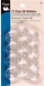 img 2 attached to 🧵 Dritz Class 66 Bobbins, 12-Pack Clear Bobbins for Sewing Machines