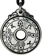 💫 pewter black pullet healers pendant talisman: unleash the power of healing! logo