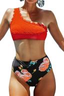 👙 cupshe women's shoulder swimwear: stylish bathing suits for women's clothing logo