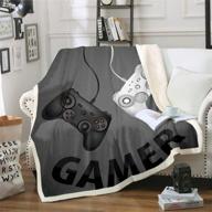 homewish blanket gamepad flannel blankets logo