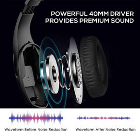 img 1 attached to Gaming Headset INHANDA - Xbox One & PS4 Headset with Surround Sound, Mic & Memory Foam Earmuffs - RGB LED Light - Compatible with Xbox, PC, Switch, Mac, Laptop, PS5