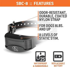 img 2 attached to 🐕 SportDOG Brand NoBark 8 Collar: Easy-to-Use Waterproof Bark Control Collar with No Programming Required