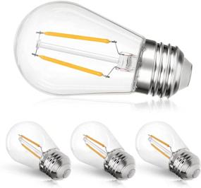 img 4 attached to 💡 Energy-Efficient LED Replacement Bulbs - 2 Watts - 4-Pack