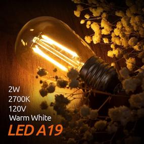 img 2 attached to 💡 Energy-Efficient LED Replacement Bulbs - 2 Watts - 4-Pack