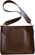 alodie crossbody bags for women – exquisite italian leather handbags with adjustable 42” strap logo