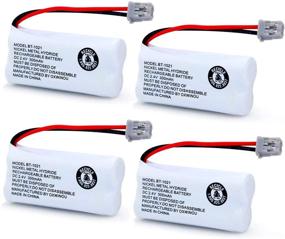 img 4 attached to 🔋 BT-1021 OXWINOU 2.4V 300mAh Cordless Phone Battery Compatible with Uniden 6.0 BT-1016 BT-1008 BT-1025 BBTG0847001 BBTG0798001 Empire CPH-515B Phone Battery (4-Pack)