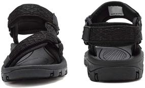 img 3 attached to Women's Sport Sandals: Open Toe Strap, Anti-skidding Water Sandals for Outdoor Activities and Beach Comfort