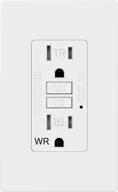 🔒 enhanced safety with topele tamper resistant receptacle indicator wallplate logo