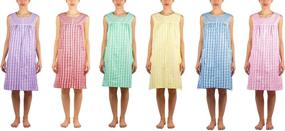 img 1 attached to Shift Duster Dress 6-Pack - Size Medium to 3X (509) - Enhanced SEO