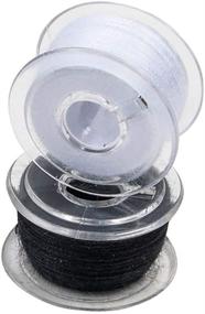 img 2 attached to SINGER 21495 Class 15 Transparent Threaded Bobbins, Assorted Colors Pack of 12