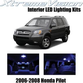 img 4 attached to 🔵 Enhance Your Honda Pilot 2006-2008 with XtremeVision Interior LED Kit (12 Pieces) - Blue Lighting + Easy Installation Tool Included