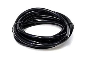 img 1 attached to 🔥 HPS HTSVH8-BLK Black High Temperature Silicone Vacuum Tubing Hose, 1' Length (Max 40 psi, 5/16" ID)